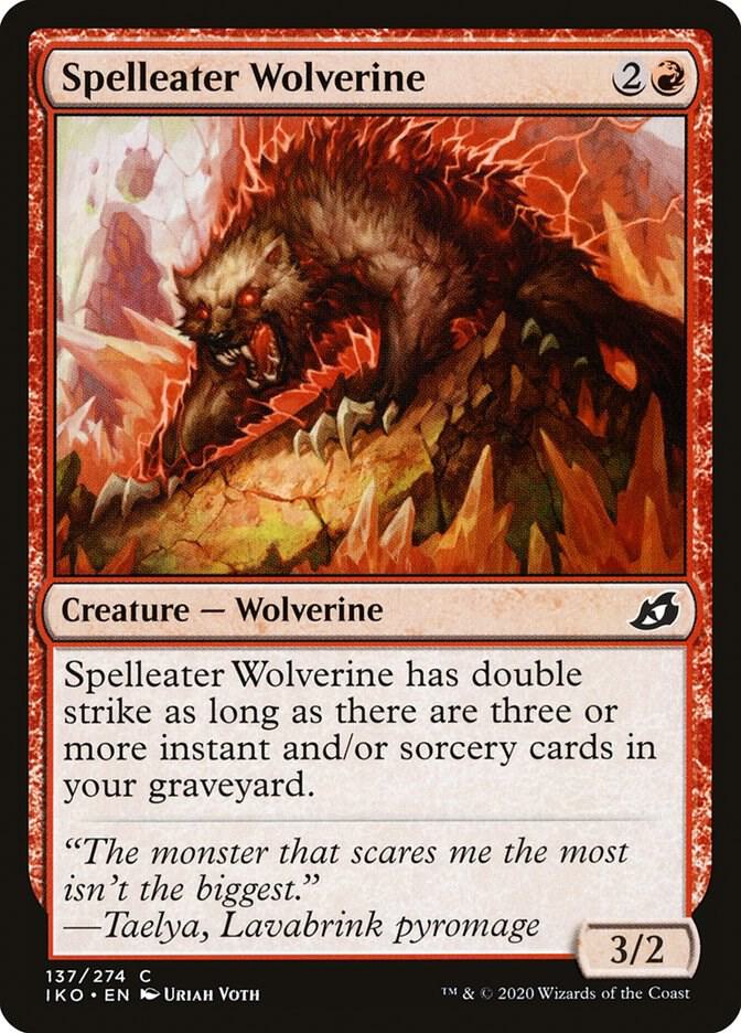 Spelleater Wolverine [Ikoria: Lair of Behemoths - 137]