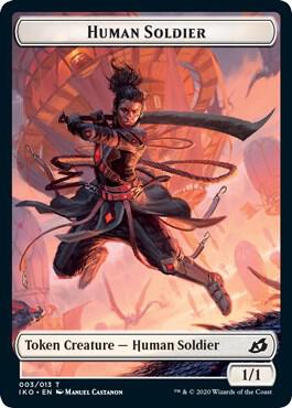 Human Soldier Token (003) [Ikoria: Lair of Behemoths - 3]