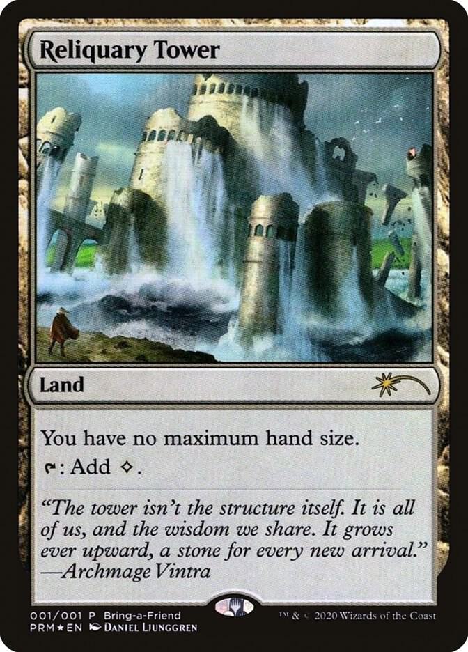Reliquary Tower (Bring a Friend Promo) [Unique and Miscellaneous Promos - 1]