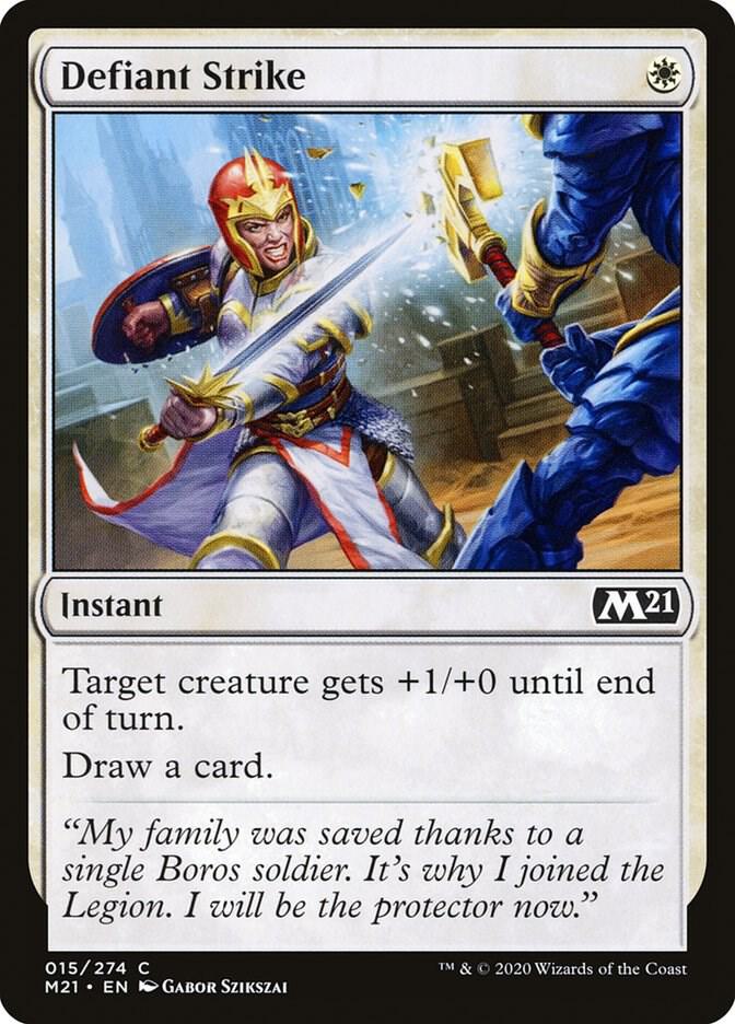 Defiant Strike [Core Set 2021 - 15]