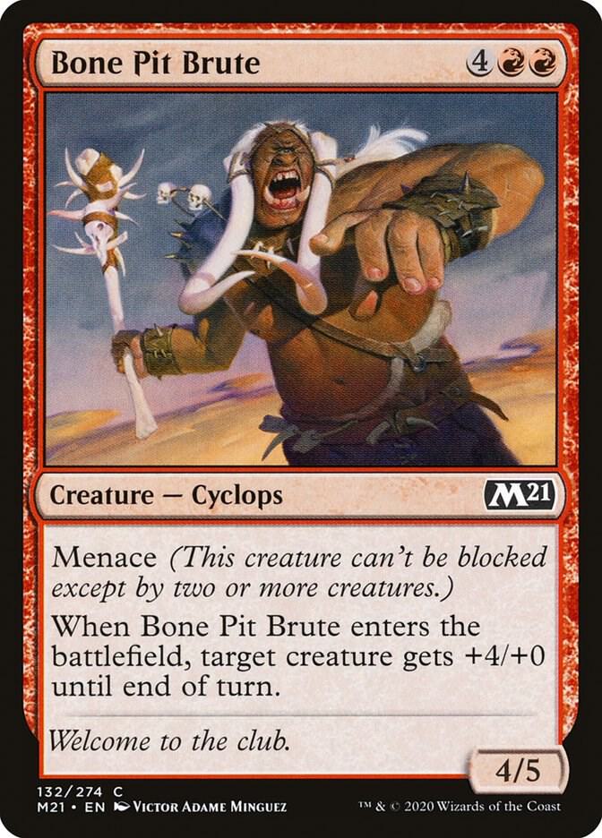 Bone Pit Brute [Core Set 2021 - 132]