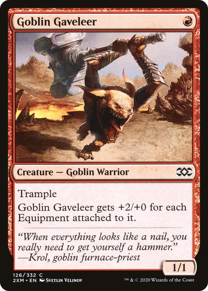 Goblin Gaveleer [Double Masters - 126]