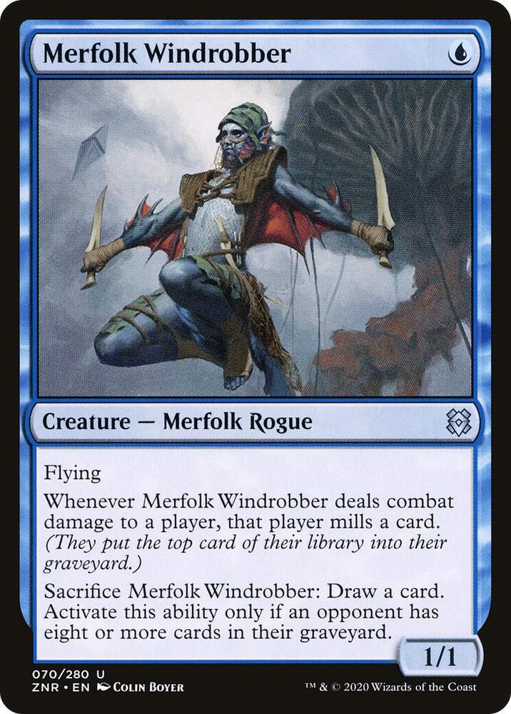 Merfolk Windrobber [Zendikar Rising - 70]