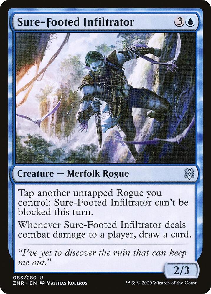 Sure-Footed Infiltrator [Zendikar Rising - 83]