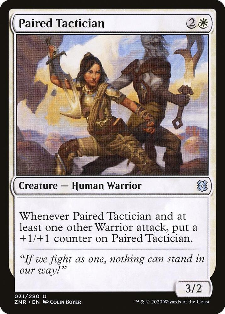 Paired Tactician [Zendikar Rising - 31]