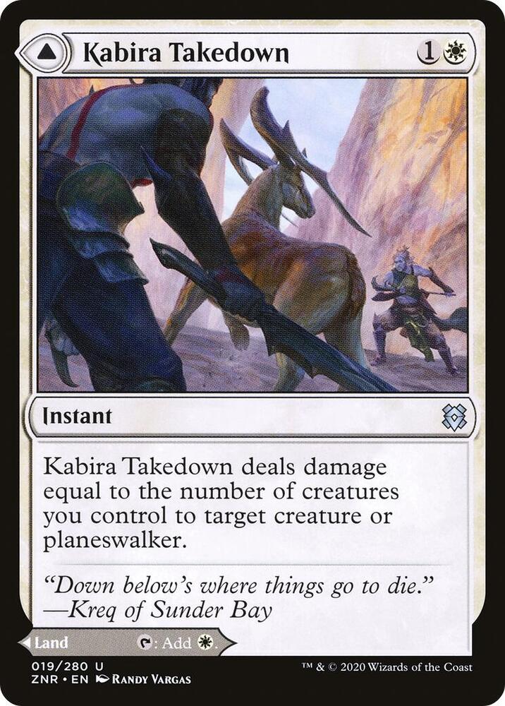 Kabira Takedown [Zendikar Rising - 19]