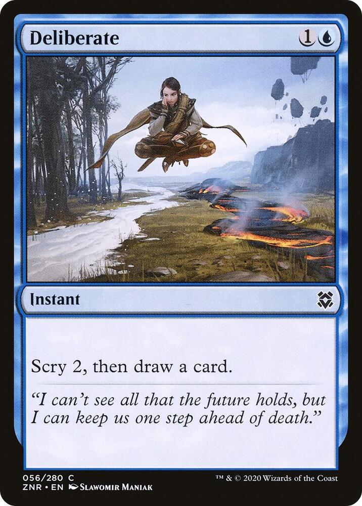 Deliberate [Zendikar Rising - 56]