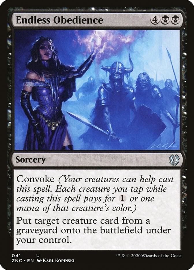 Endless Obedience [Commander: Zendikar Rising - 41]