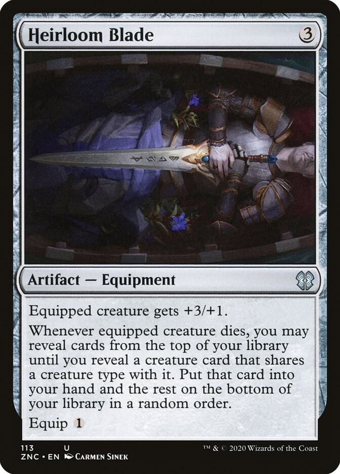 Heirloom Blade [Commander: Zendikar Rising - 113]