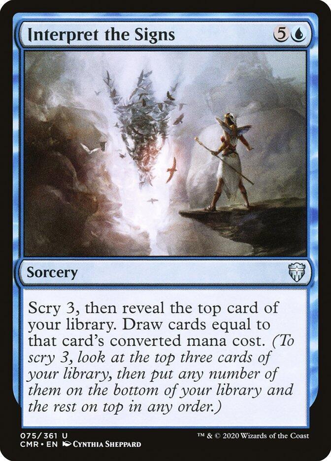 Interpret the Signs [Commander Legends - 75]