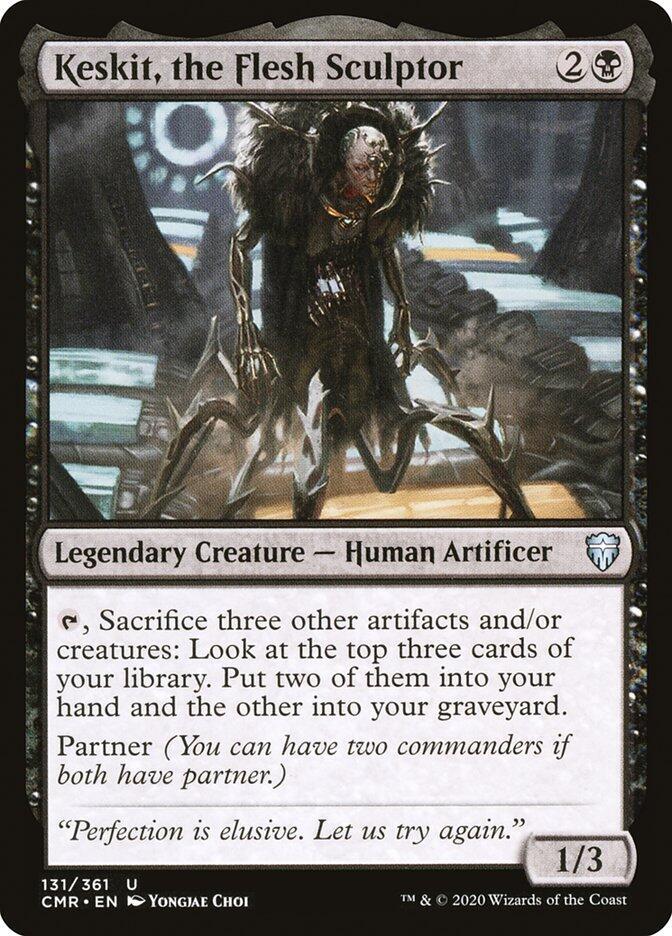 Keskit, the Flesh Sculptor [Commander Legends - 131]