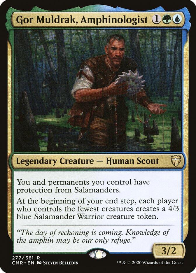 Gor Muldrak, Amphinologist [Commander Legends - 277]