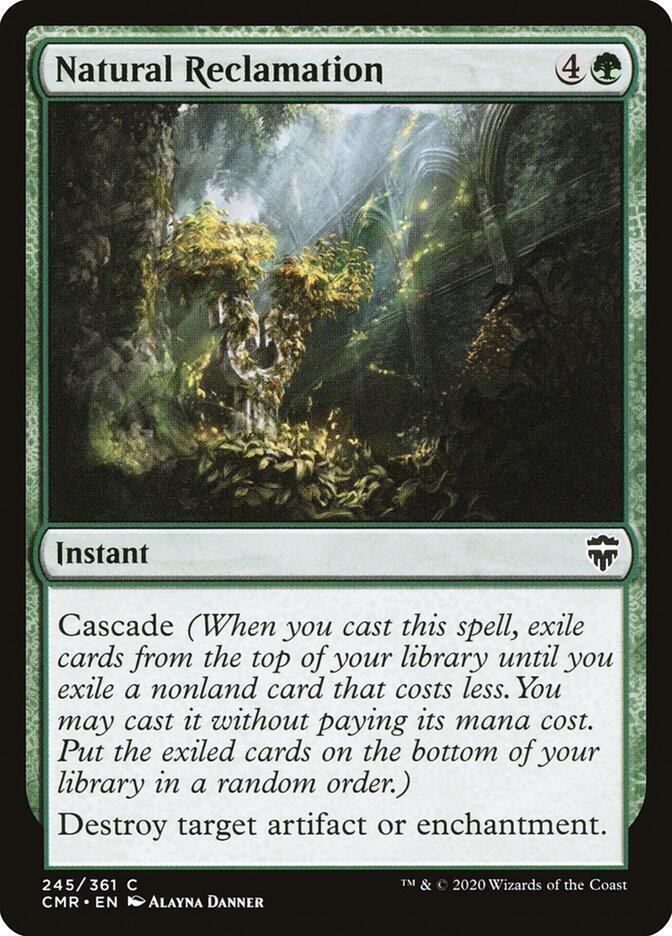 Natural Reclamation [Commander Legends - 245]