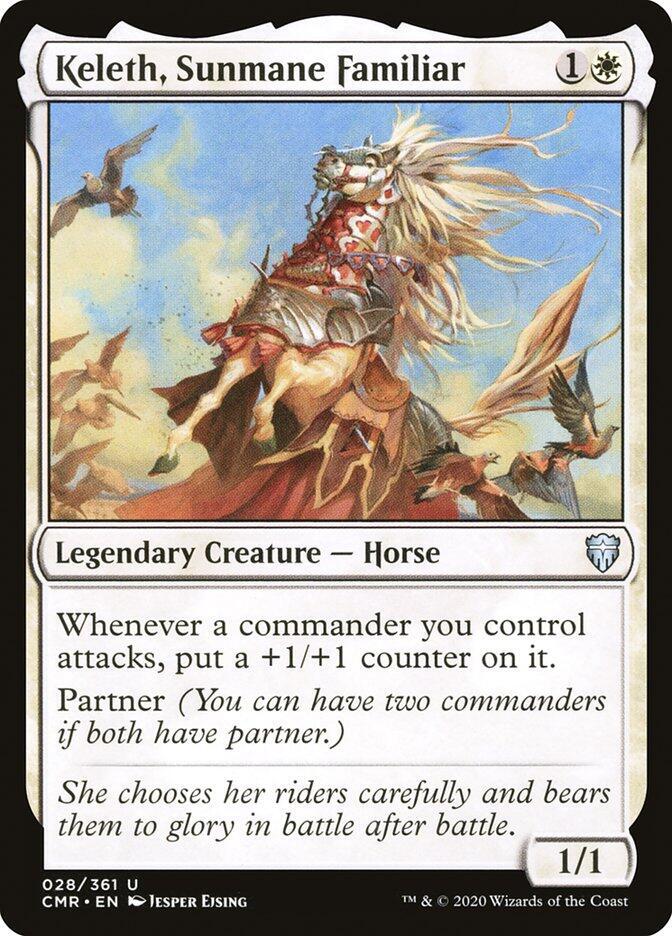 Keleth, Sunmane Familiar [Commander Legends - 28]