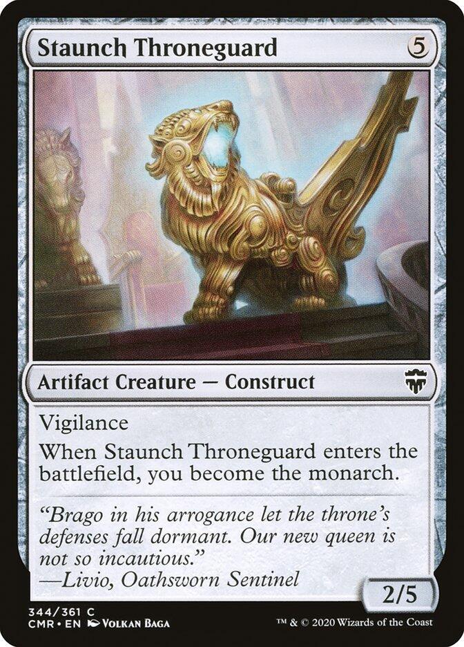 Staunch Throneguard [Commander Legends - 344]
