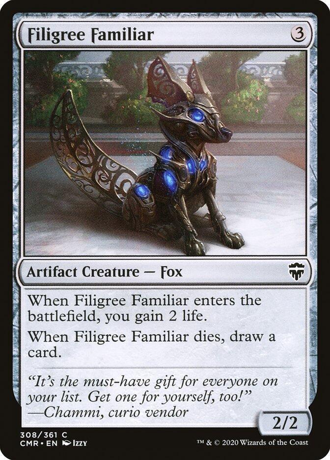 Filigree Familiar [Commander Legends - 308]