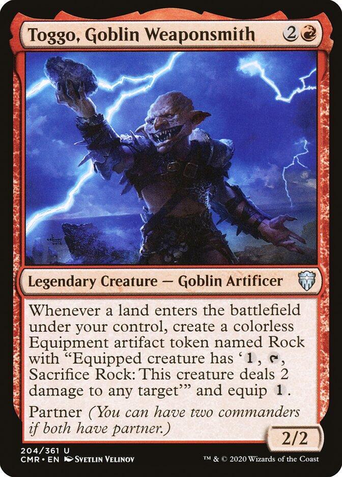 Toggo, Goblin Weaponsmith [Commander Legends - 204]