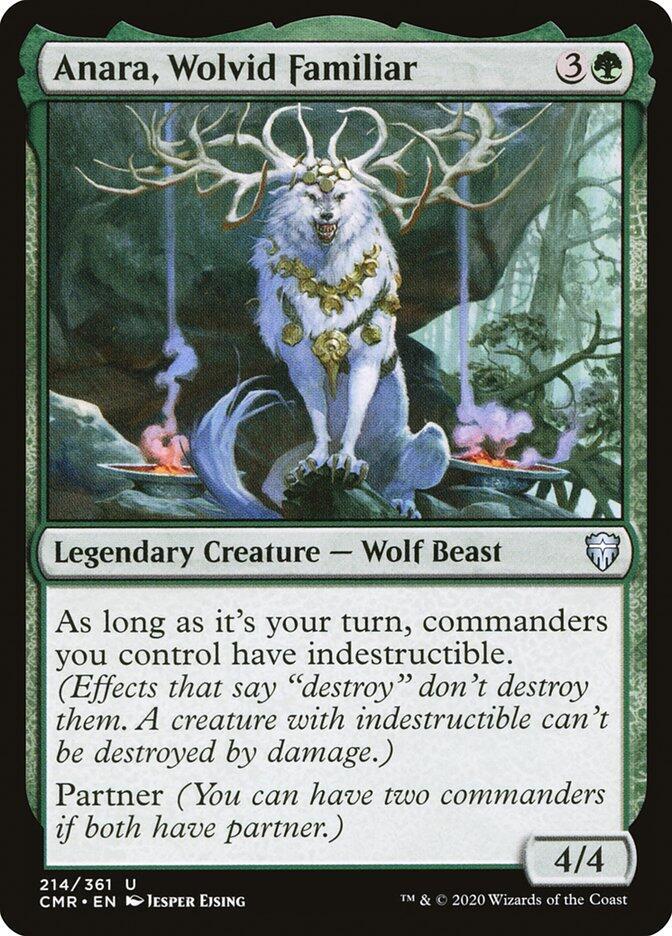 Anara, Wolvid Familiar [Commander Legends - 214]
