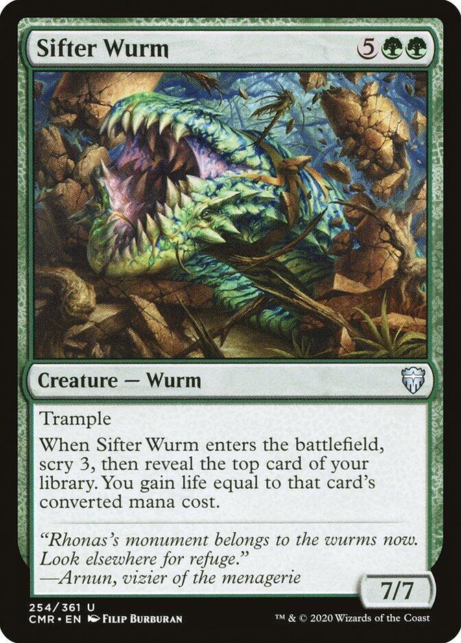 Sifter Wurm [Commander Legends - 254]