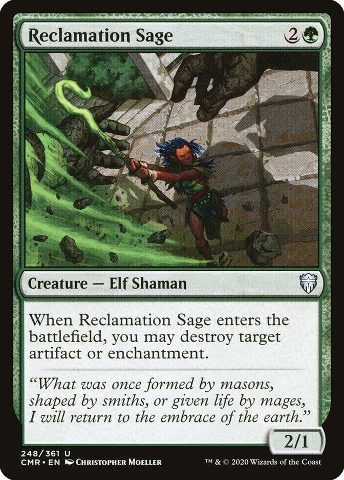 Reclamation Sage (248) [Commander Legends - 248]