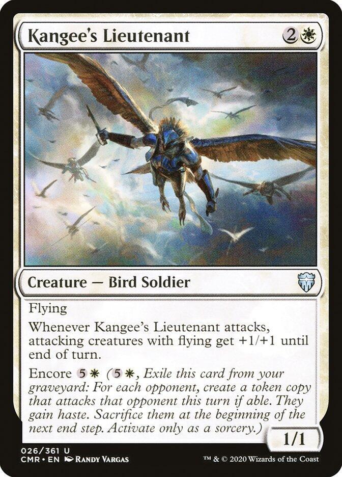 Kangee's Lieutenant [Commander Legends - 26]