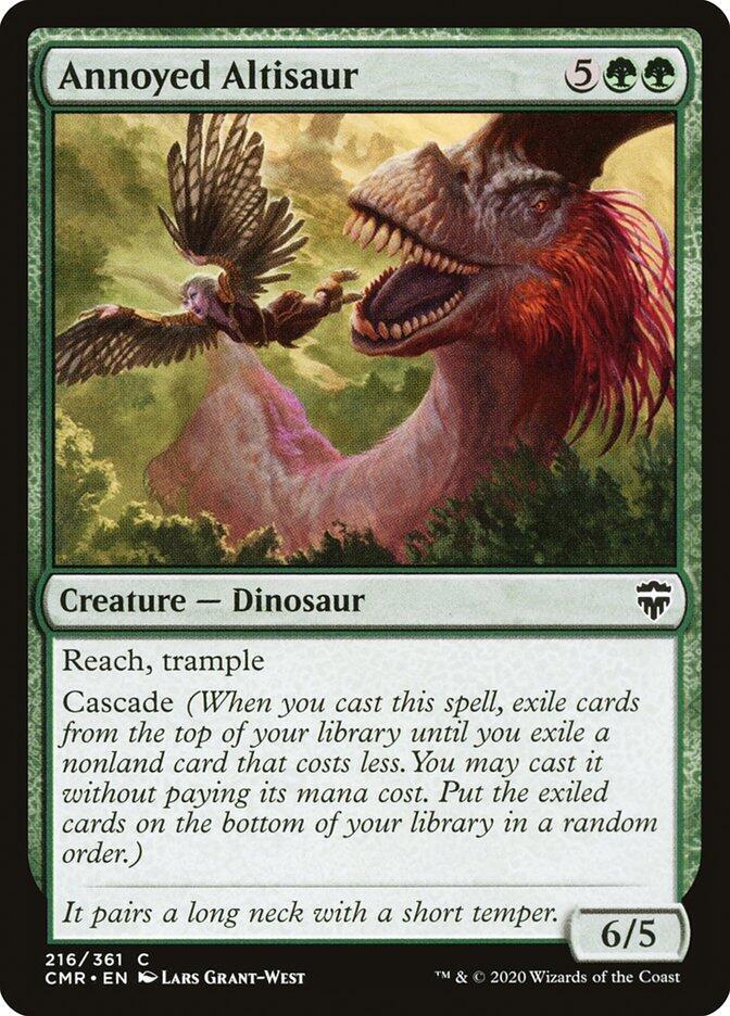 Annoyed Altisaur [Commander Legends - 216]