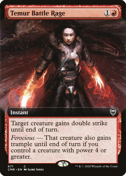 Temur Battle Rage (Extended Art)