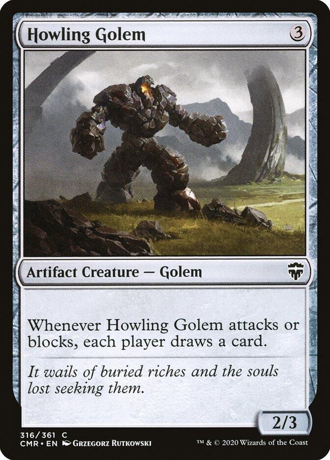 Howling Golem [Commander Legends - 316]
