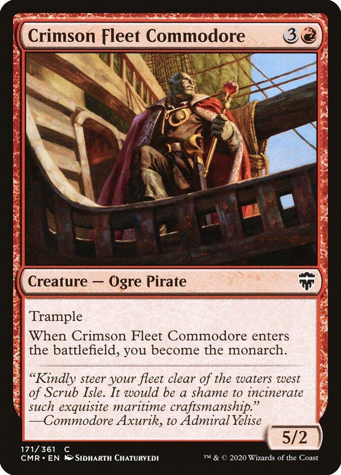 Crimson Fleet Commodore [Commander Legends - 171]