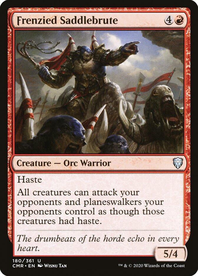Frenzied Saddlebrute [Commander Legends - 180]