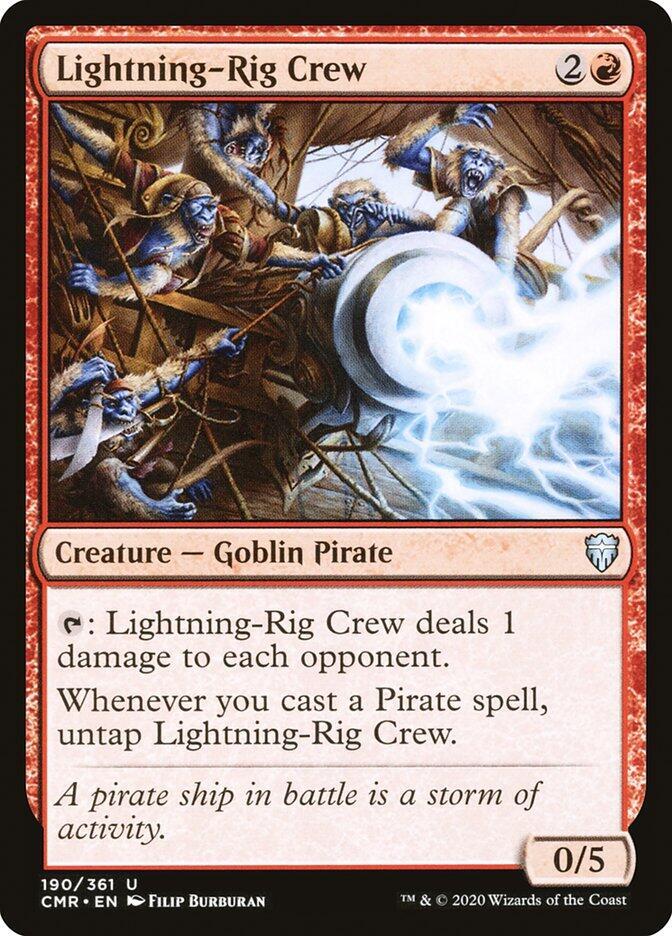Lightning-Rig Crew [Commander Legends - 190]