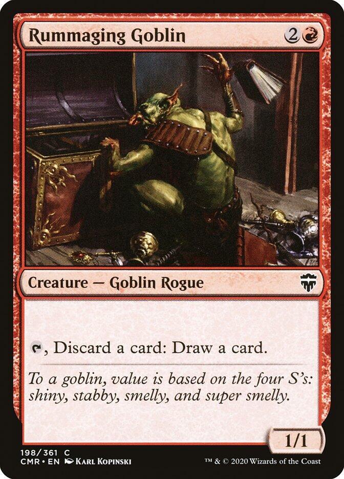 Rummaging Goblin [Commander Legends - 198]