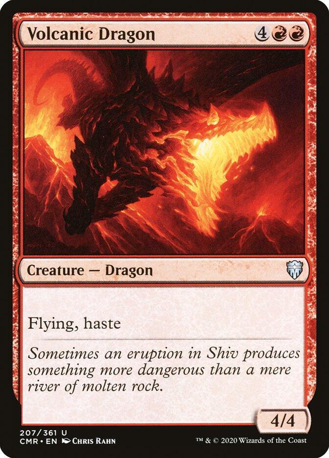 Volcanic Dragon [Commander Legends - 207]