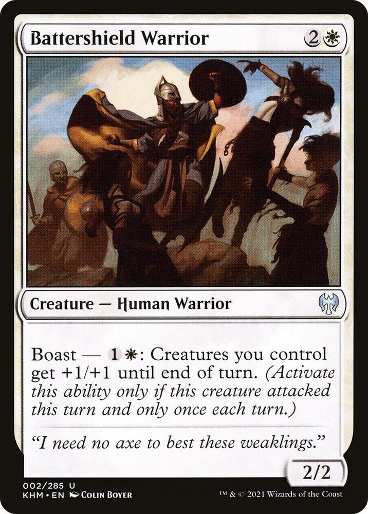 Battershield Warrior [Kaldheim - 2]