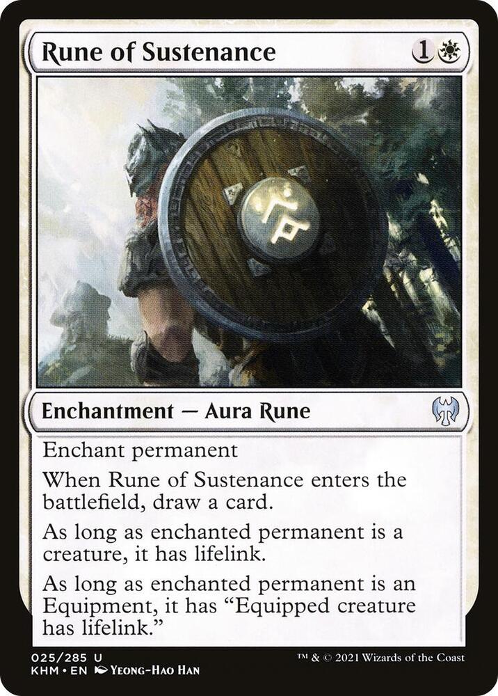 Rune of Sustenance [Kaldheim - 25]