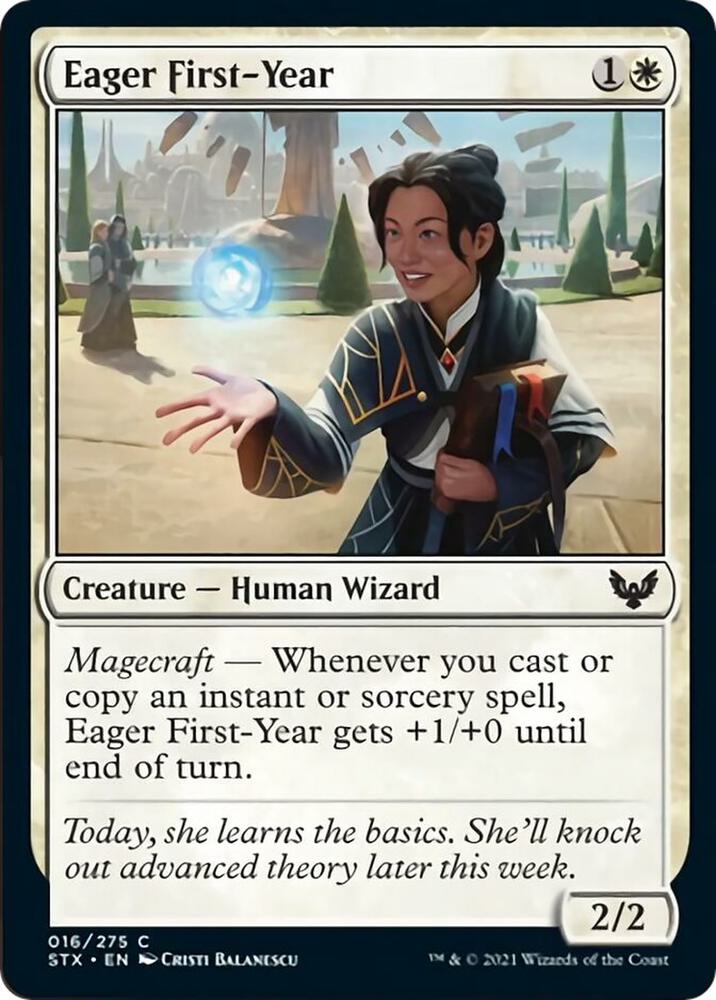 Eager First-Year [Strixhaven: School of Mages - 16]