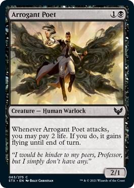 Arrogant Poet [Strixhaven: School of Mages - 63]