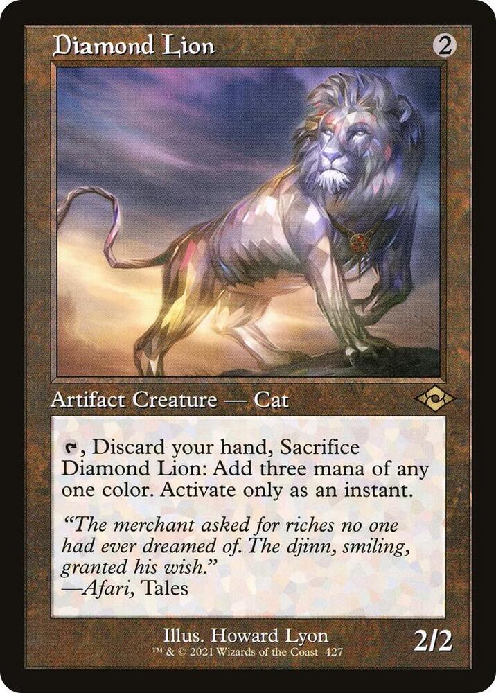 Diamond Lion (Retro Frame) [Modern Horizons 2 - 427]