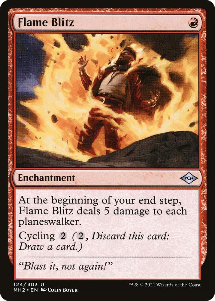 Flame Blitz [Modern Horizons 2 - 124]