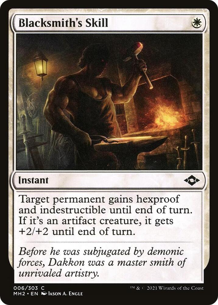 Blacksmith's Skill [Modern Horizons 2 - 6]