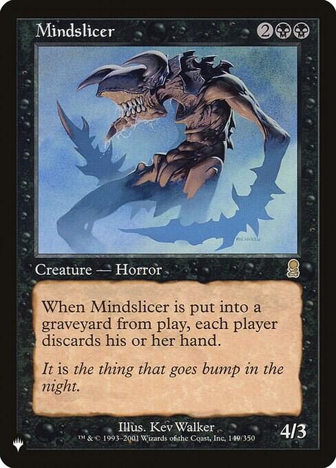 Mindslicer [The List Reprints - 149/350]