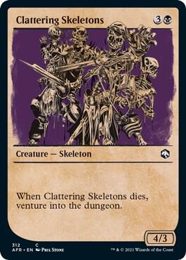 Clattering Skeletons (Showcase) [Adventures in the Forgotten Realms - 312]