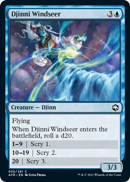 Djinni Windseer [Adventures in the Forgotten Realms - 55]