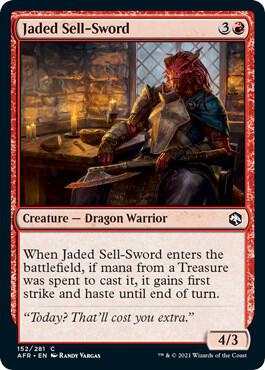 Jaded Sell-Sword [Adventures in the Forgotten Realms - 152]