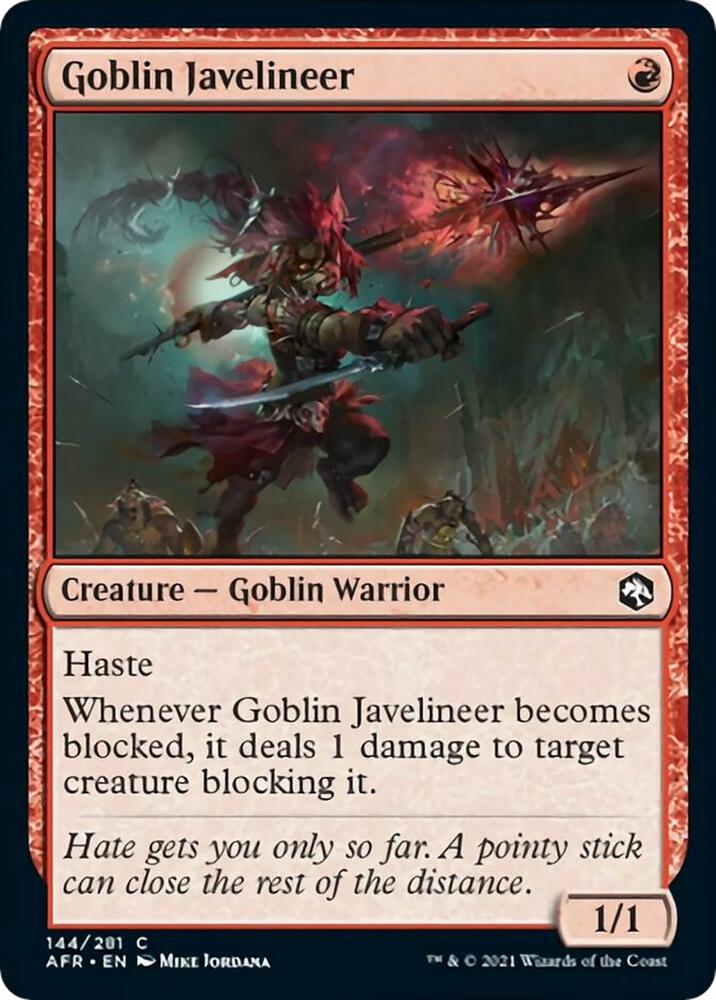 Goblin Javelineer [Adventures in the Forgotten Realms - 144]