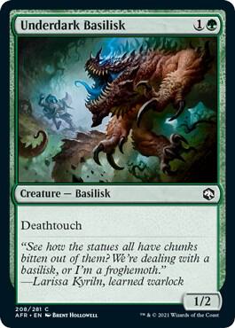 Underdark Basilisk [Adventures in the Forgotten Realms - 208]