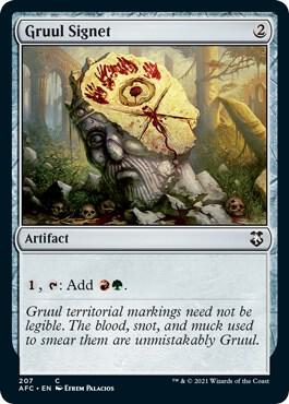 Gruul Signet [Commander: Adventures in the Forgotten Realms - 207]