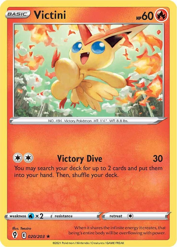 Victini [SWSH07: Evolving Skies - 020/203]