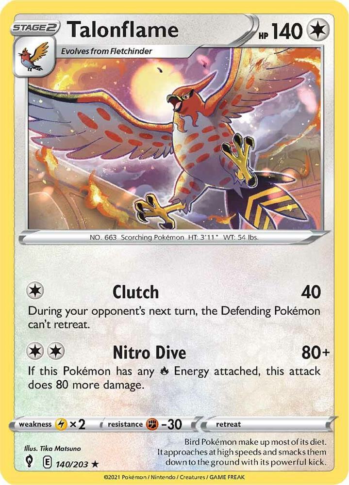 Talonflame [SWSH07: Evolving Skies - 140/203]
