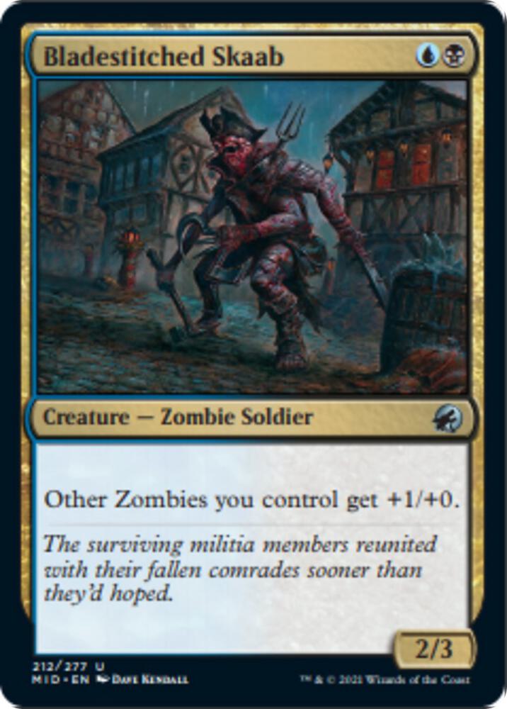 Bladestitched Skaab [Innistrad: Midnight Hunt - 212]